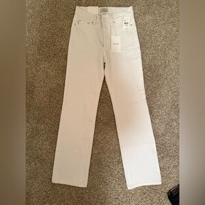 DL1961 Classic White Denim Pants